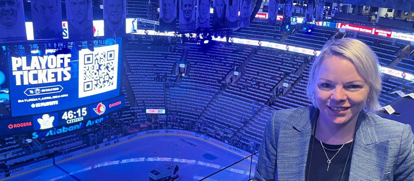 Journaliste LIVE de Toronto, les Jays c'est la folie... 